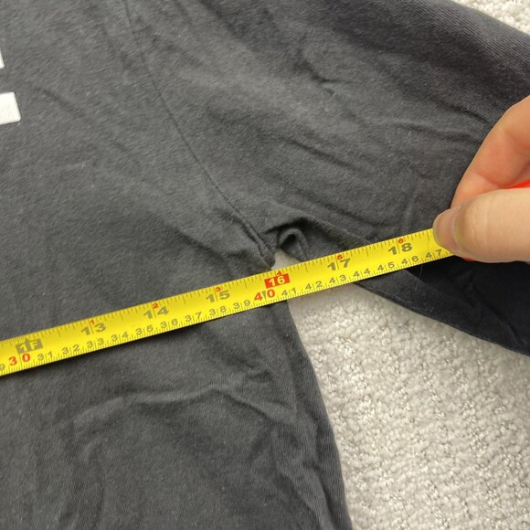 Y2K Vans Off The Wall Checkerboard Long Sleeve Black / White Women XS Skatercore - Picture 7 of 14